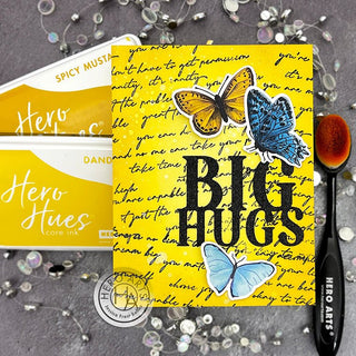 Easy Mixed Media Encouragement Card - Hero Arts