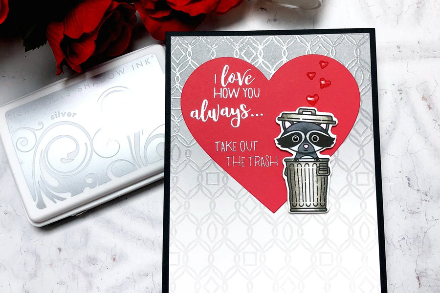 Emboss Resist Ink Blending