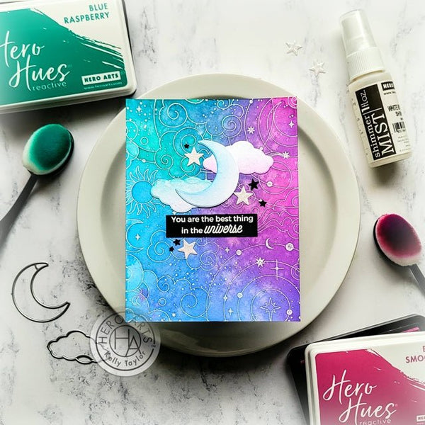Fast and Easy Watercolor Resist with Reactive Inks