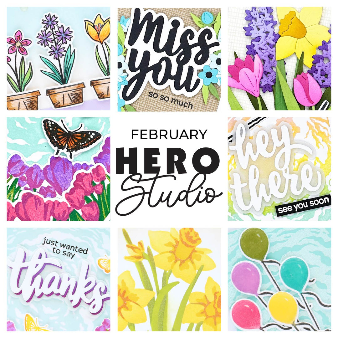 February  2025 Hero Studio Release + Blog Hop