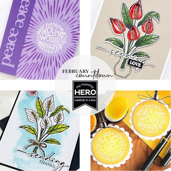 February My Monthly Hero Countdown + Giveaway: Day 1