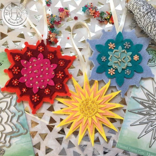 Festive Felt Ornaments & Banner