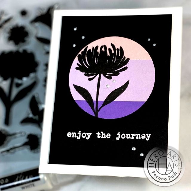 Floral Silhouette Spotlight