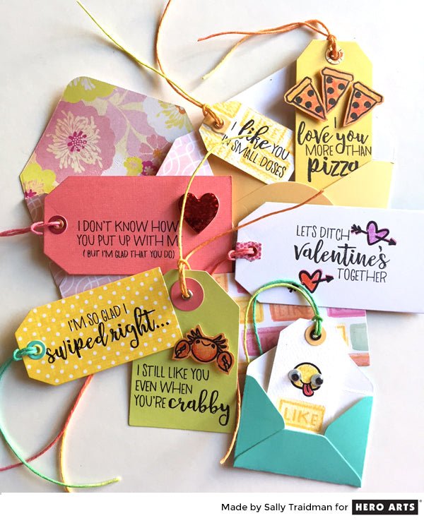 Funny Valentine's Tags and Notes - Hero Arts