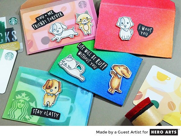 Gift Card Holders with Simon Hurley - Hero Arts