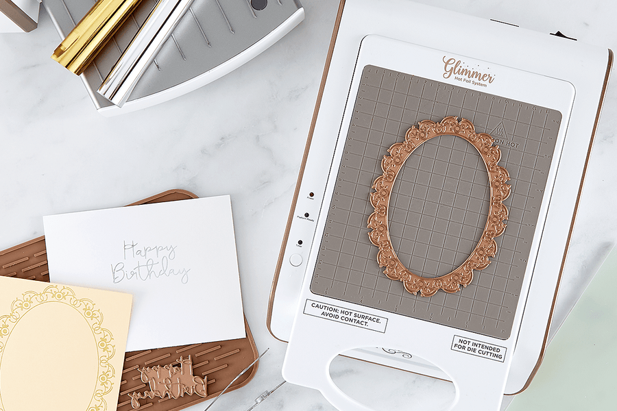 Spellbinders NEW Glimmer Hot Foil System