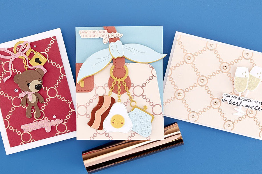 November 2025 Glimmer Hot Foil Kit of the Month Preview & Tutorials – Luxe Links