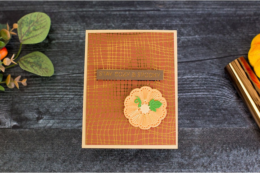 September 2025 Glimmer Hot Foil Kit of the Month Preview & Tutorials – Gilded Weave