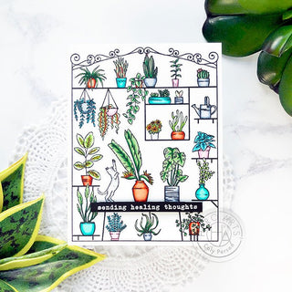 Greenhouse Peek-A-Boo Cling - Hero Arts