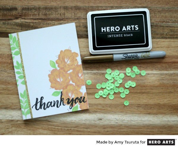 Handwritten Thank You - Hero Arts