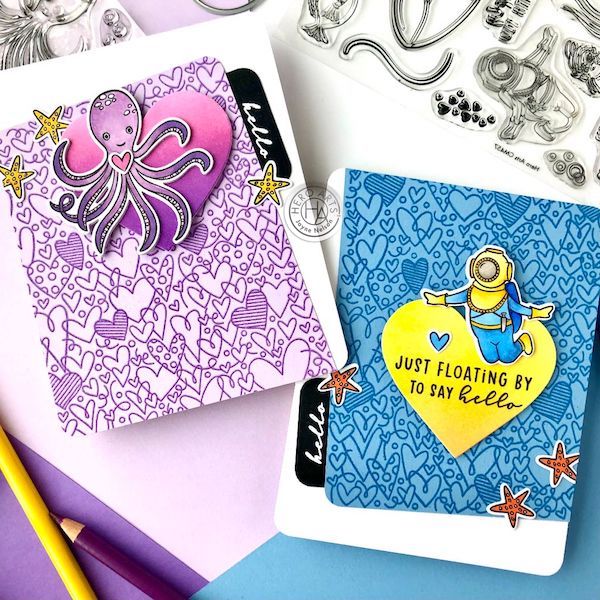 Heart-y Hello Cards
