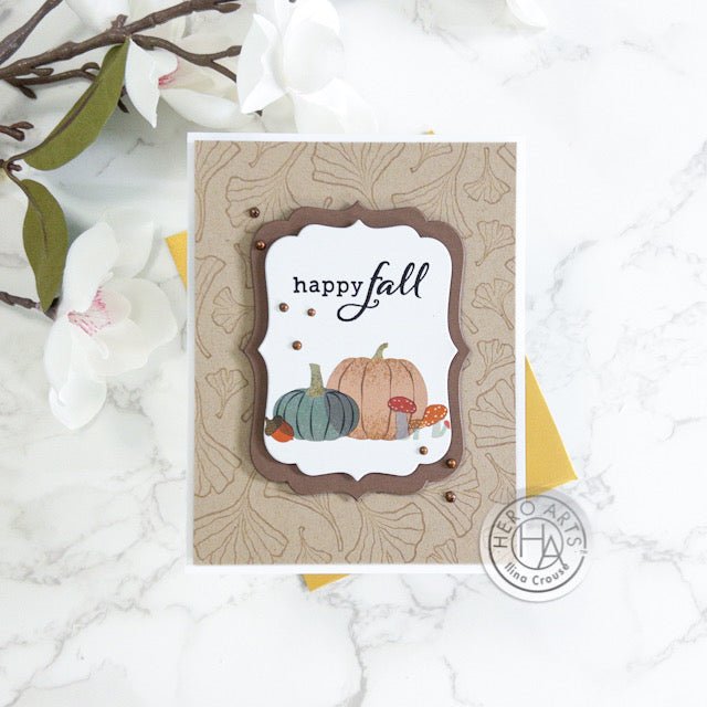 Hello Fall - Overlap Your Hero Transfers - Hero Arts