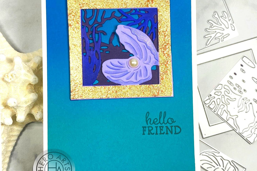 Hello Friend with Looking Glass Pearl