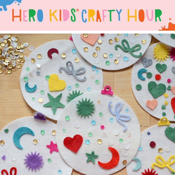 Hero Kids Crafty Hour: Teacher Appreciation Window Hangers - Hero Arts