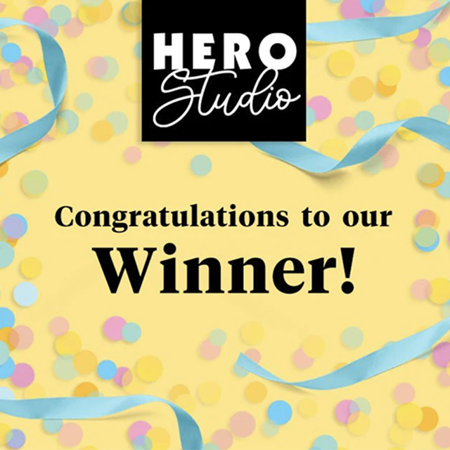 May Hero Studio Blog Hop Winner