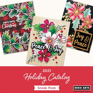 Holiday Catalog Sneak Peeks + Giveaway - Hero Arts