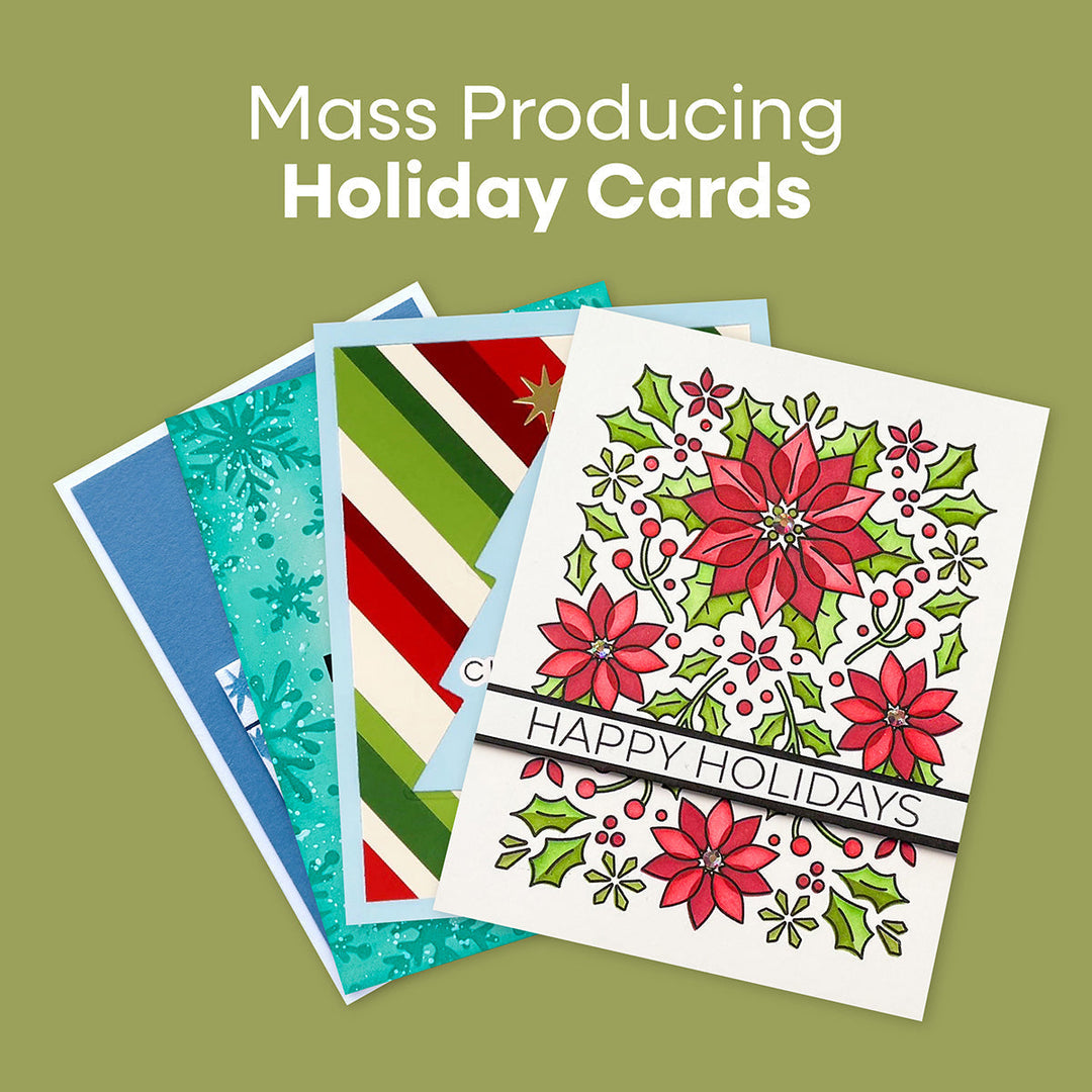 mass producing holiday cards