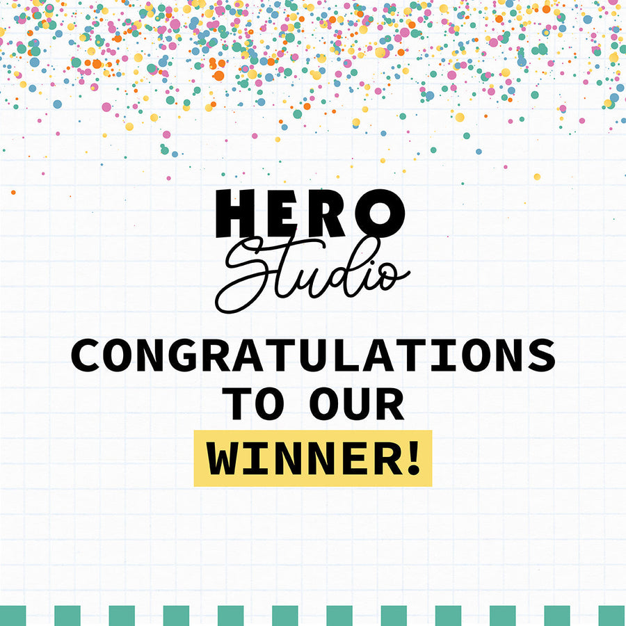 September 2025 Hero Studio Blog Hop Winner