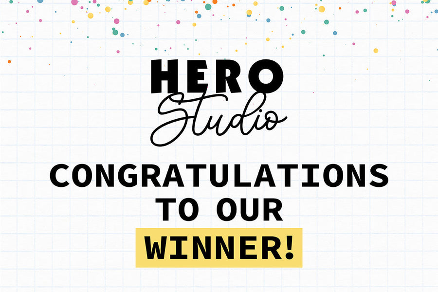 November 2025 Hero Studio Blog Hop Winner