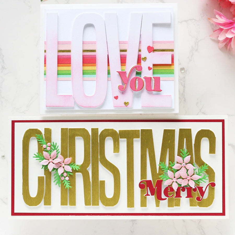 Handmade Cards using Be Bold Color Block Collection by Hussena Calcuttawala