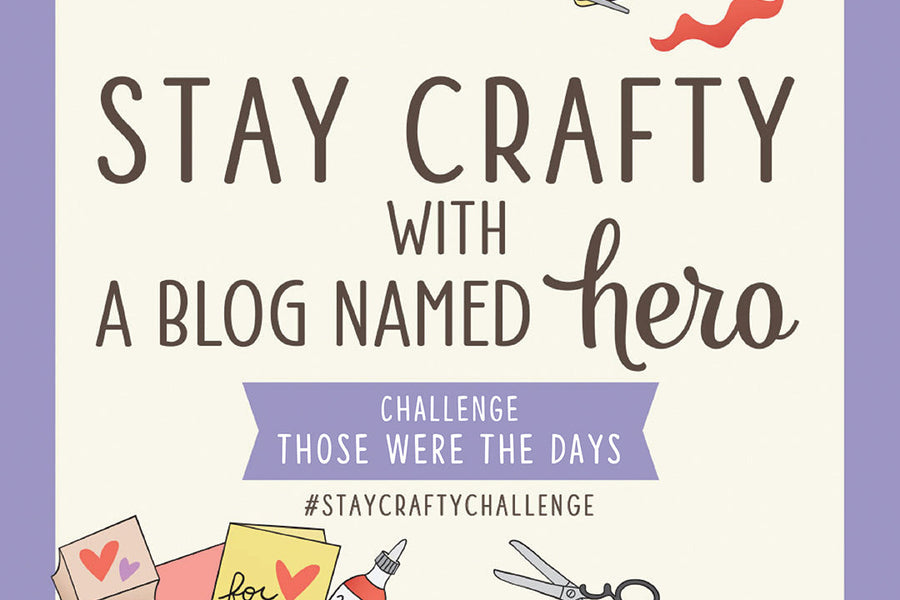 Stay Crafty with A Blog Named Hero: January 2025 Challenge