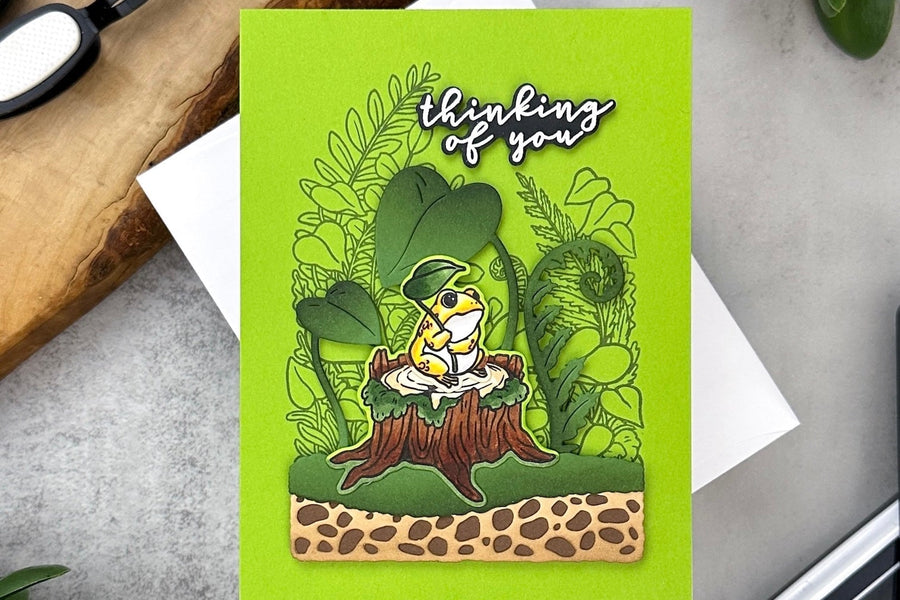 VIDEO: Scene Building with Stamped Images and Diecuts