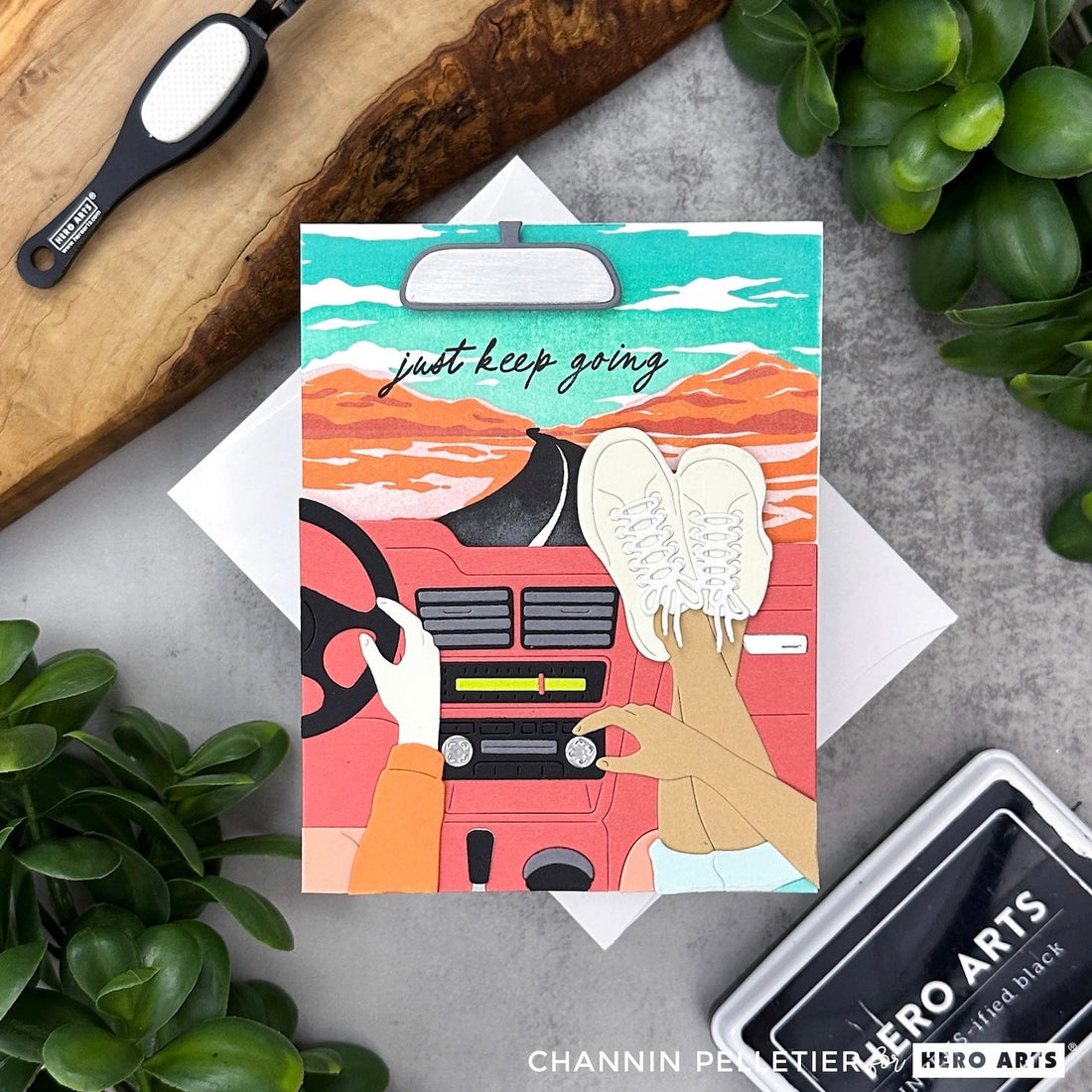 VIDEO: Building a Scenic Drive with the July Card Kit