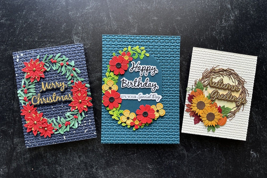 Texture & Foliage Collection Cards with Suzanne Hue