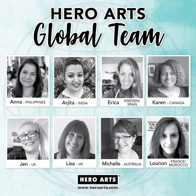 Introducing the 2023 Hero Arts Global Team! + Blog Hop! - Hero Arts