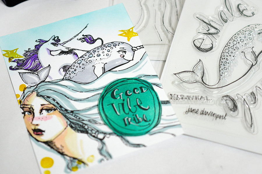 Jane Davenport Artomology | Mixed Media Friendship Cards with Mayline