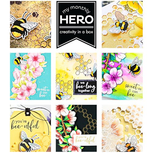 January 2021 My Monthly Hero is Here: Blog Hop + Giveaway! - Hero Arts