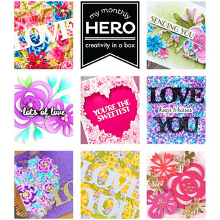 January 2024 My Monthly Hero Release - Blog Hop & Giveaway! - Hero Arts