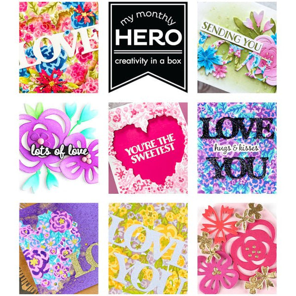 January 2024 My Monthly Hero Release - Blog Hop & Giveaway!