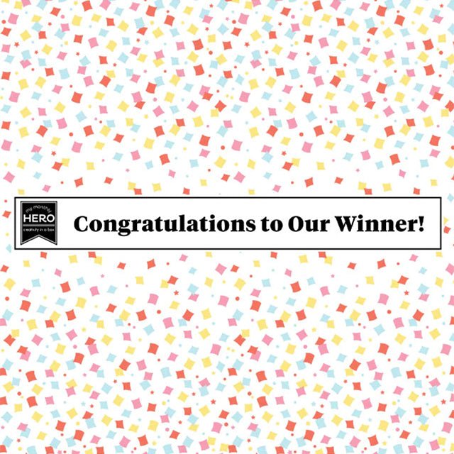 January MMH Blog Hop Winner - Hero Arts