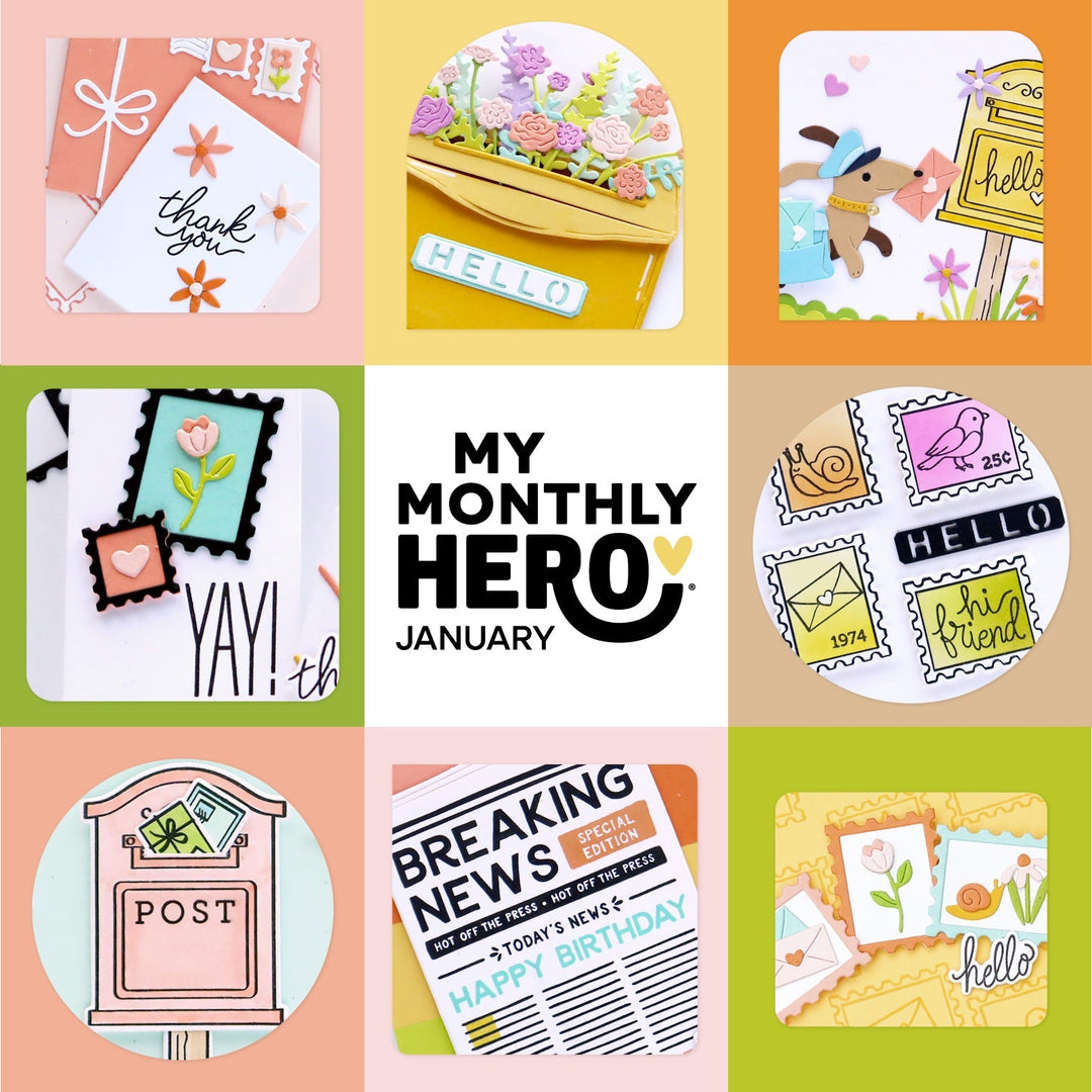 january 2026 my monthly hero collage