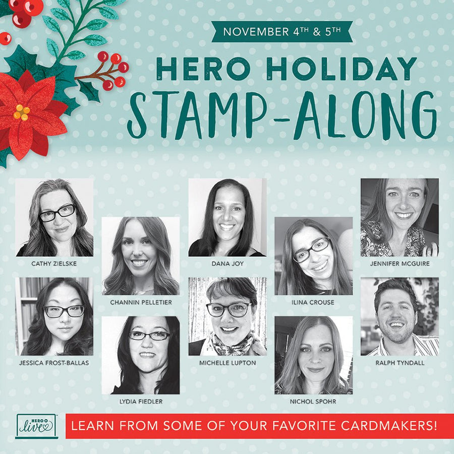 Join Us for a Holiday Stamp-Along! - Hero Arts