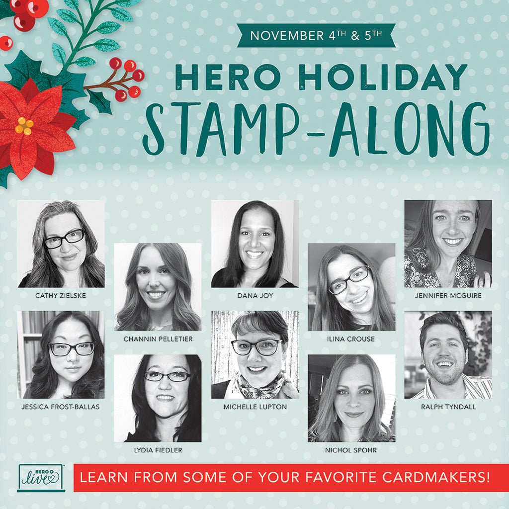 Join Us for a Holiday Stamp-Along! - Hero Arts