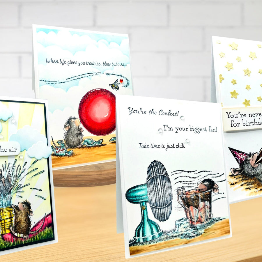 House Mouse Summer Fun Card Ideas
