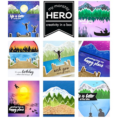 July 2019 My Monthly Hero is Here + GIVEAWAY! - Hero Arts