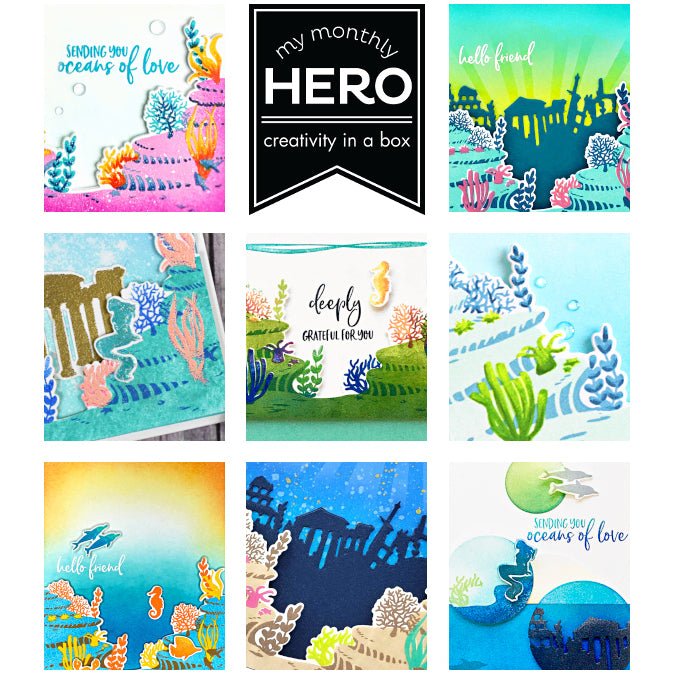 July 2020 My Monthly Hero is Here + Giveaway! - Hero Arts