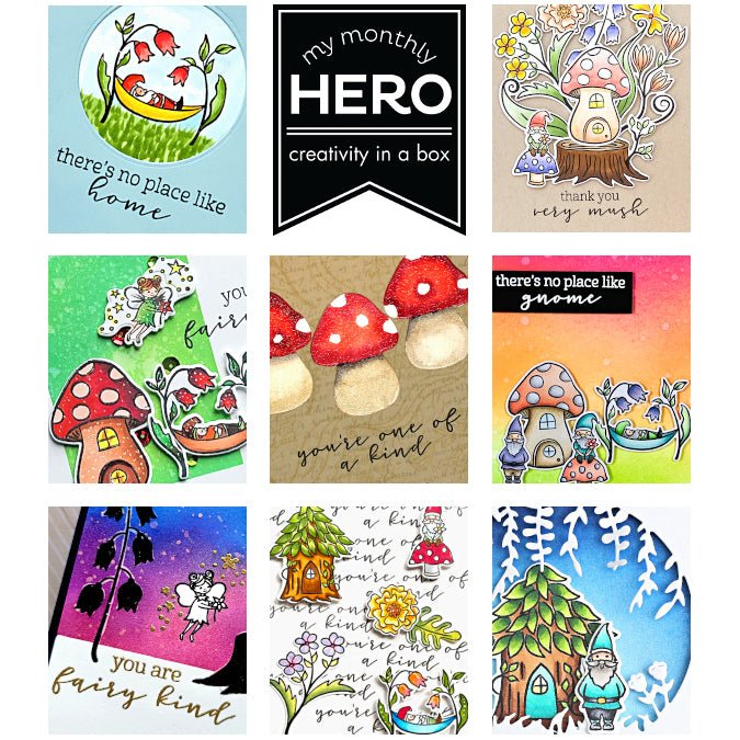 July 2021 My Monthly Hero Release Blog Hop + Giveaway! - Hero Arts