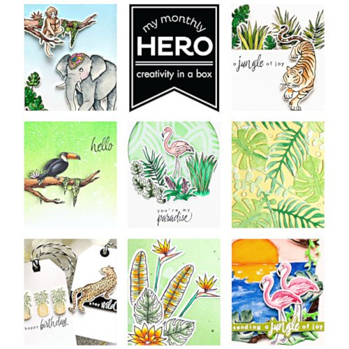 June 2019 My Monthly Hero is Here + GIVEAWAY! - Hero Arts