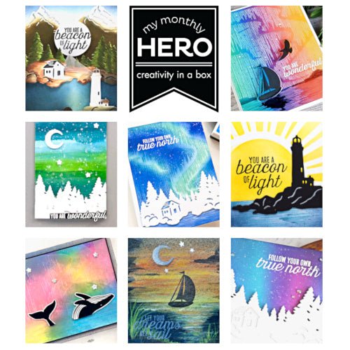 June 2020 My Monthly Hero is Here + Giveaway! - Hero Arts