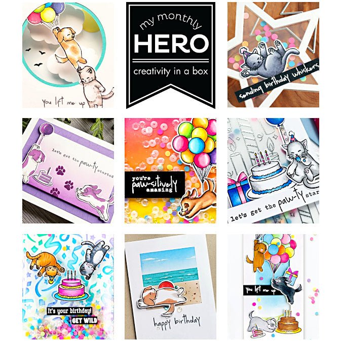 June 2021 My Monthly Hero Release Blog Hop + Giveaway! - Hero Arts