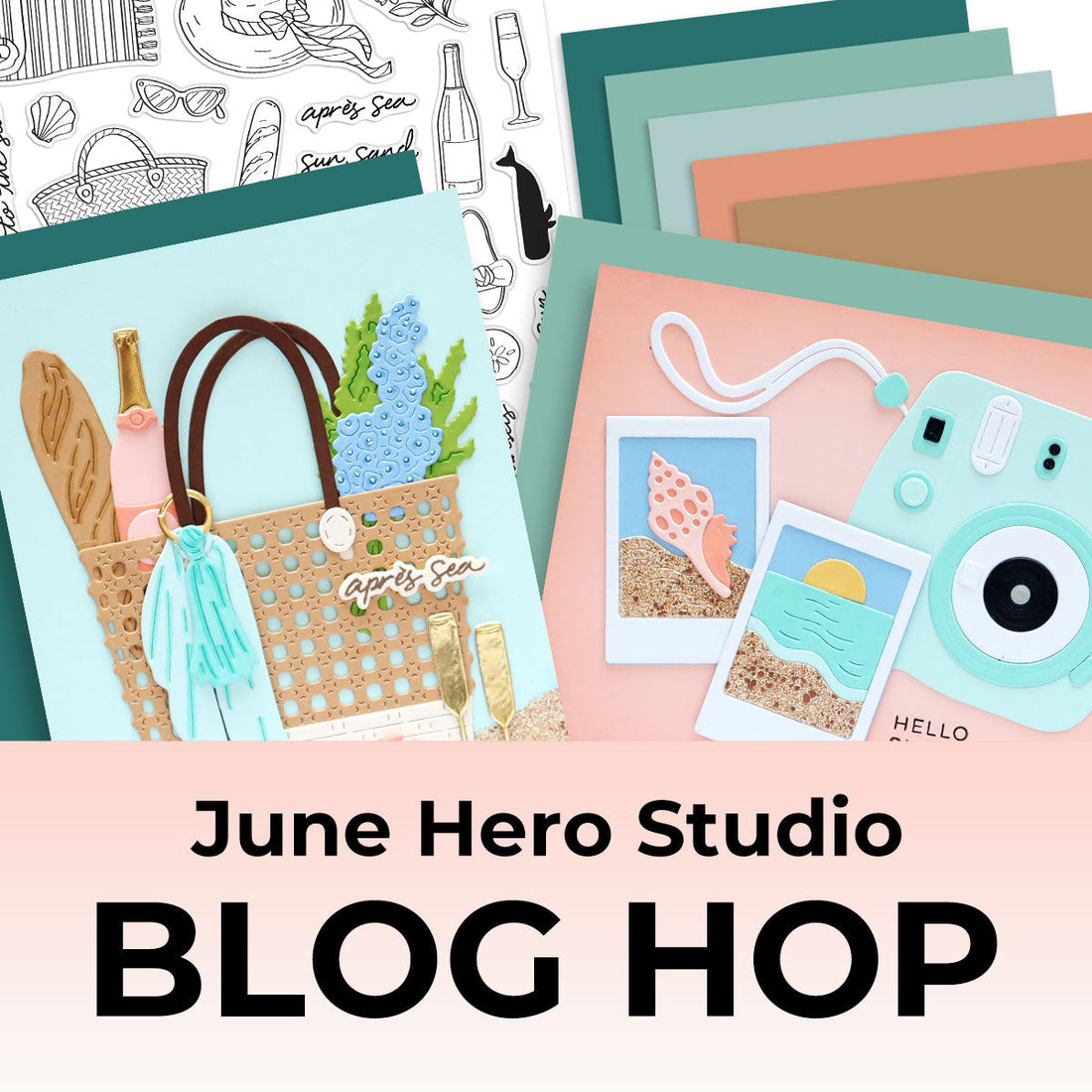 June Hero Studio Blog Hop + Video