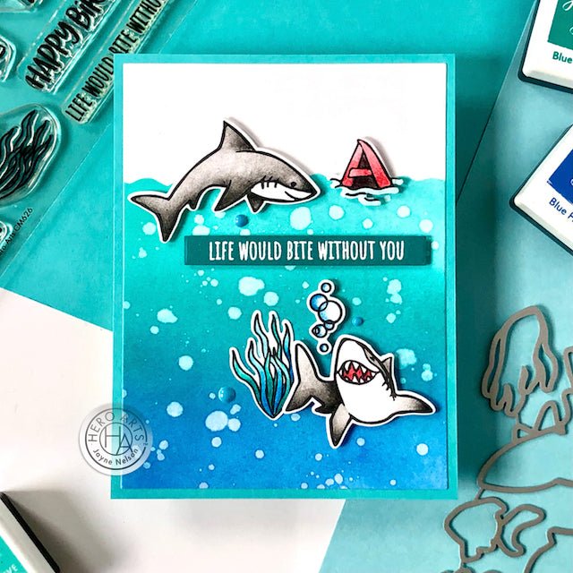 Keep it Simple Shark Card