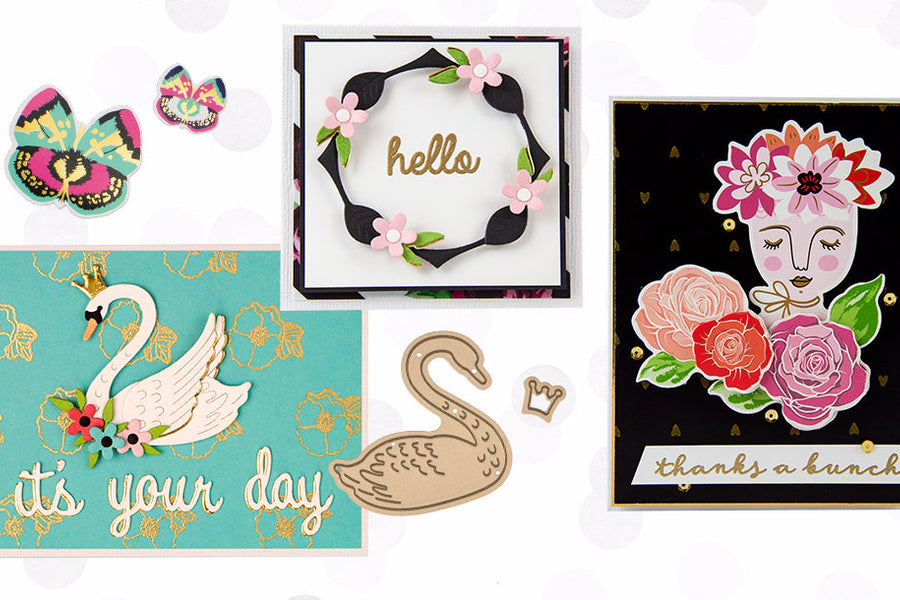 February 2019 Card Kit of the Month is Here – Golden Swan!