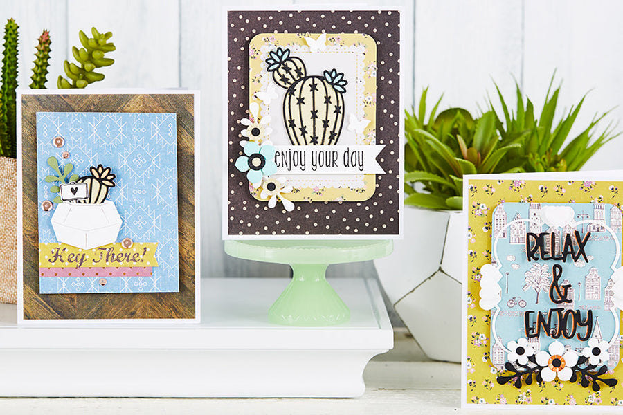 March 2019 Card Kit of the Month is Here – Relax & Enjoy