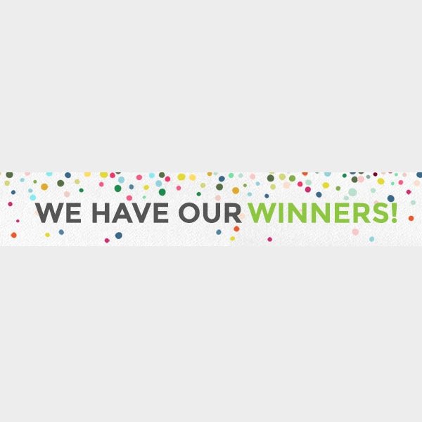 Lawn Fawn Collaboration Giveaway Winners