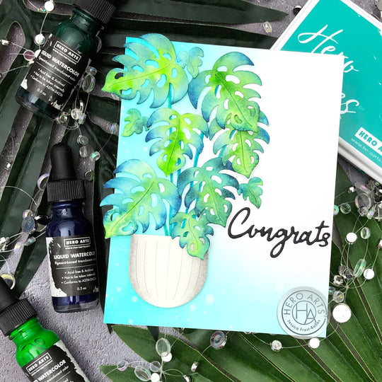 Loose Watercoloring with Liquid Watercolors